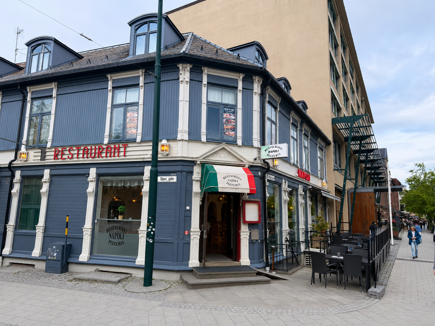 Restaurant Napoli – italiensk pizzeria i Trondheim sentrum